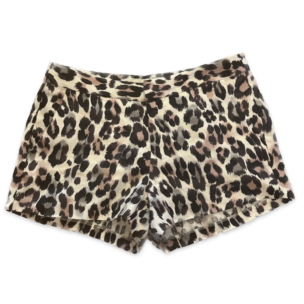 Joie cheetah print shorts